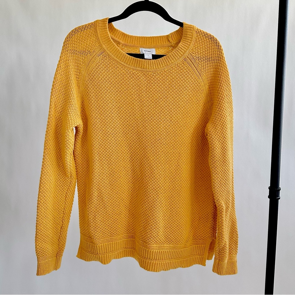 Old Navy Yellow Sweater